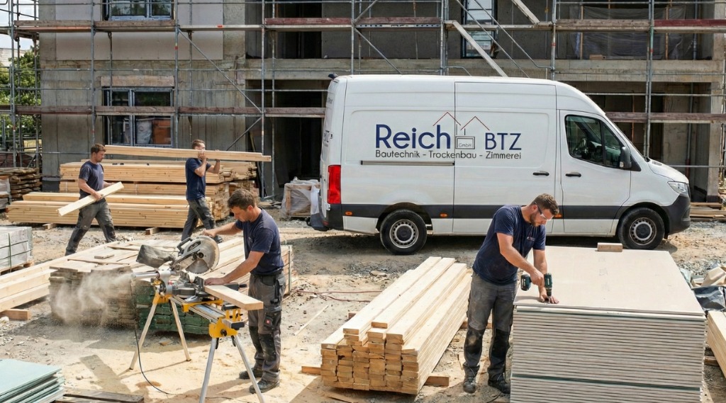 Reich-BTZ Meisterbetrieb Team – Bautechnik, Trockenbau und Zimmerei in Neuenbürg