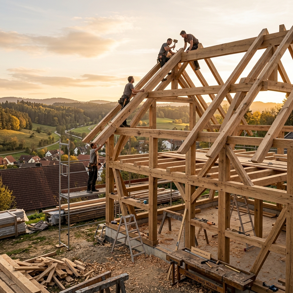 Zimmerei – Hochwertiger Holzbau und traditionelle Handwerkskunst von Reich-BTZ